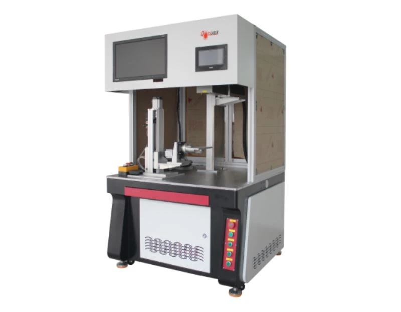 CNC automatic fiber laser marking system CNC automatic fiber laser marking system