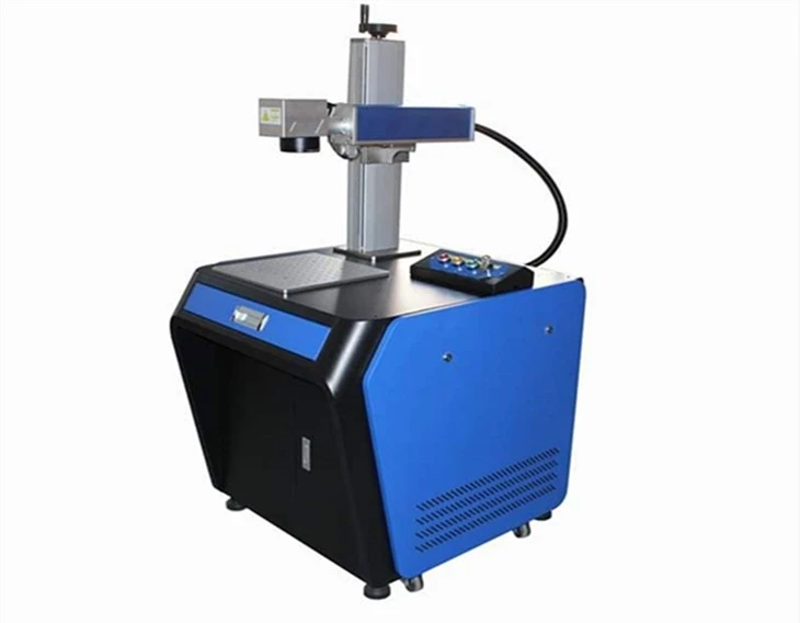 Lazè Gravure machin pou metal
