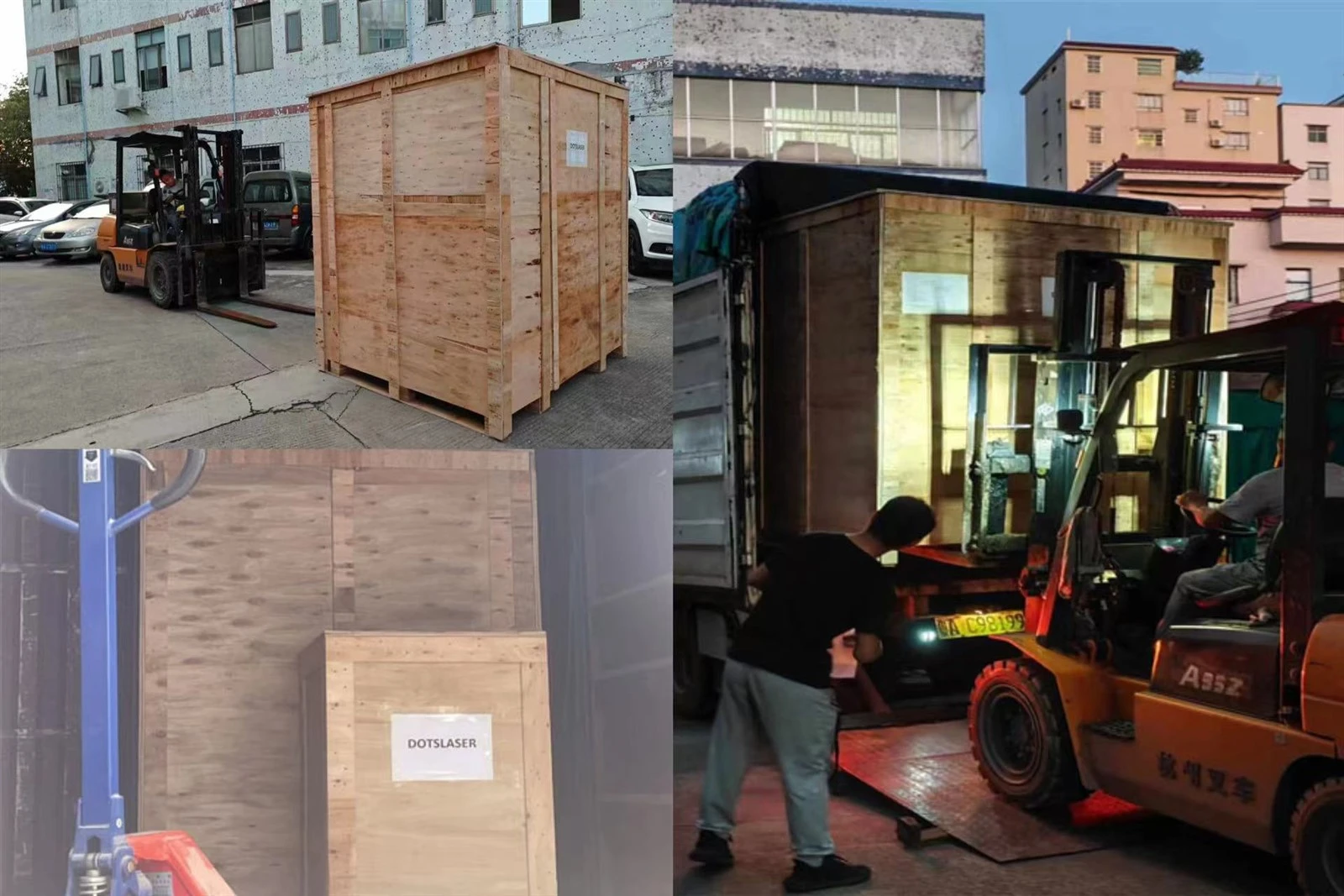 Shipping CO2 laser marker 